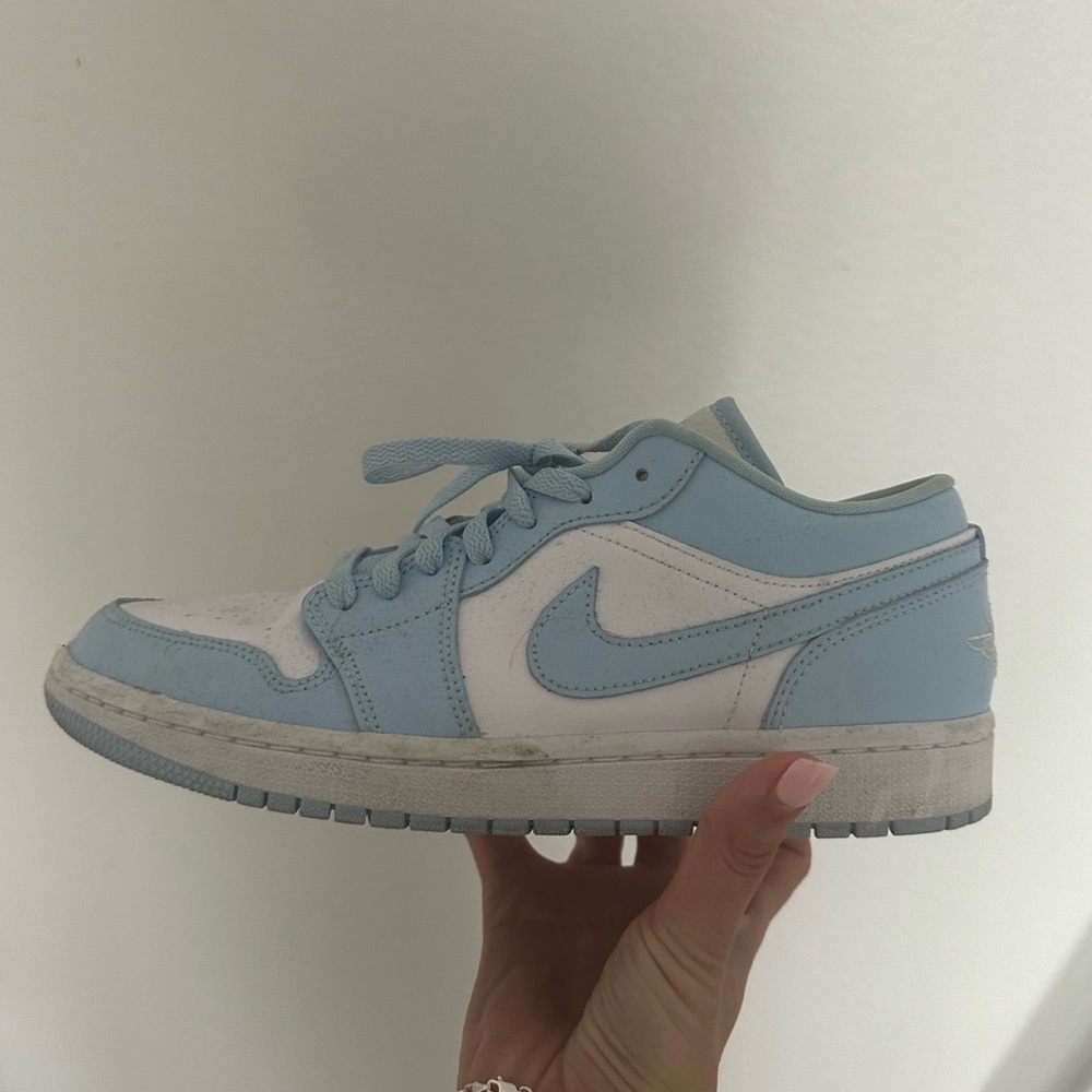 Air Jordan 1 Low. Blue/White size 10